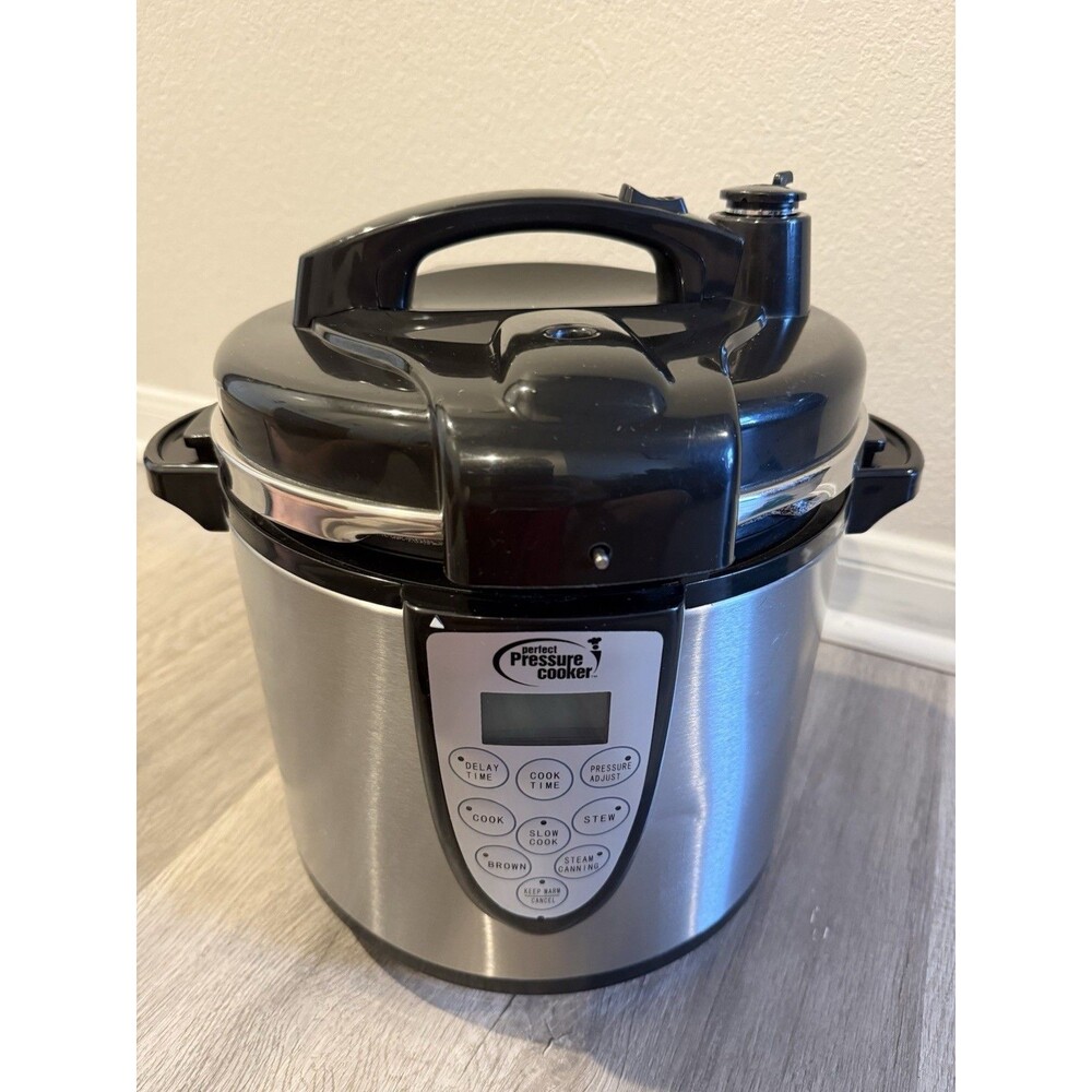 Cook's Essentials 6L Electronic Digital Pressure Cooking System EPC460 New